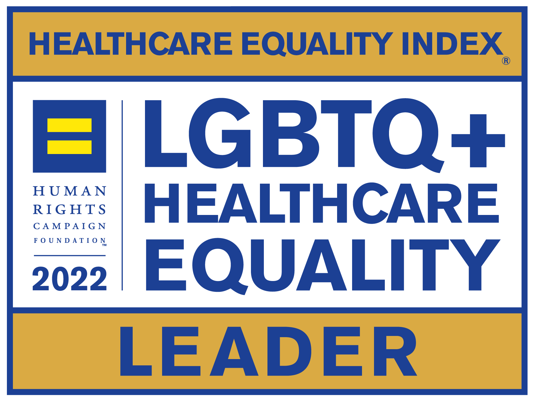 HRC LGBTQ Healthcare Equality 2022