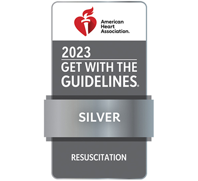 American Heart Association Silver Resuscitation Badge 2023